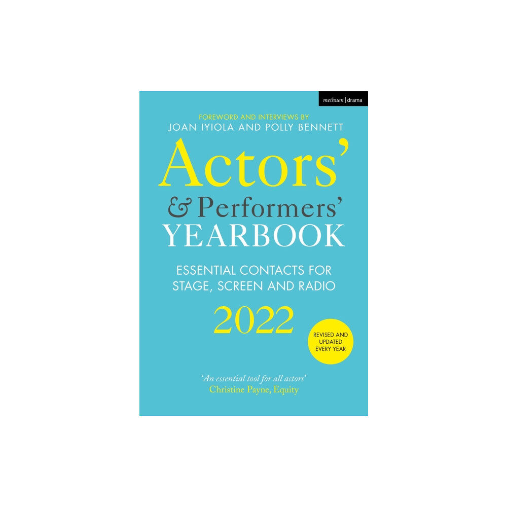 Bloomsbury Publishing PLC Actors' and Performers' Yearbook 2022 (häftad, eng)