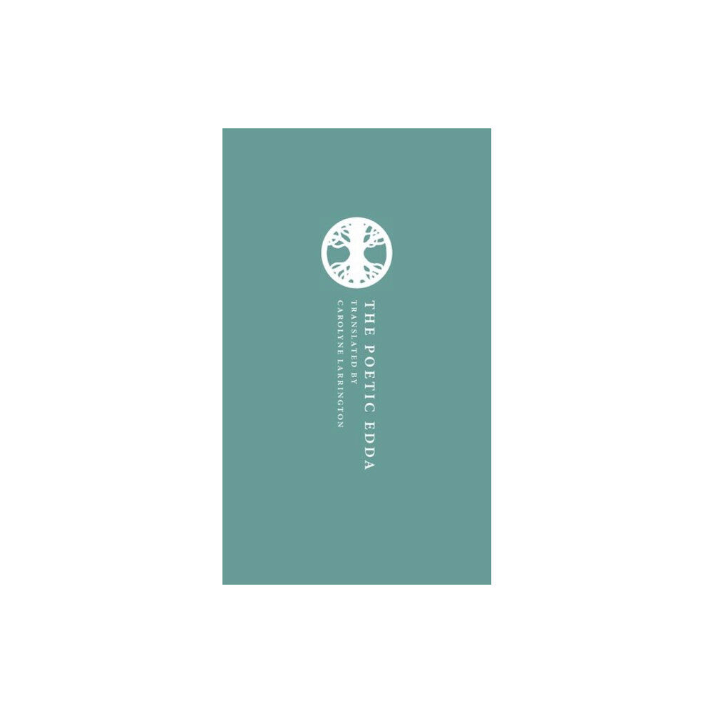 Oxford University Press The Poetic Edda (inbunden, eng)