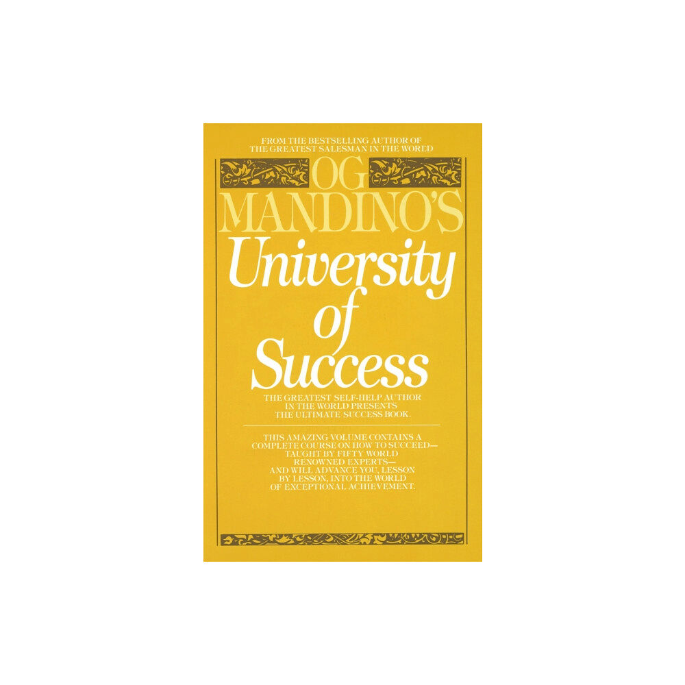 Bantam Doubleday Dell Publishing Group Inc University of Success (häftad, eng)