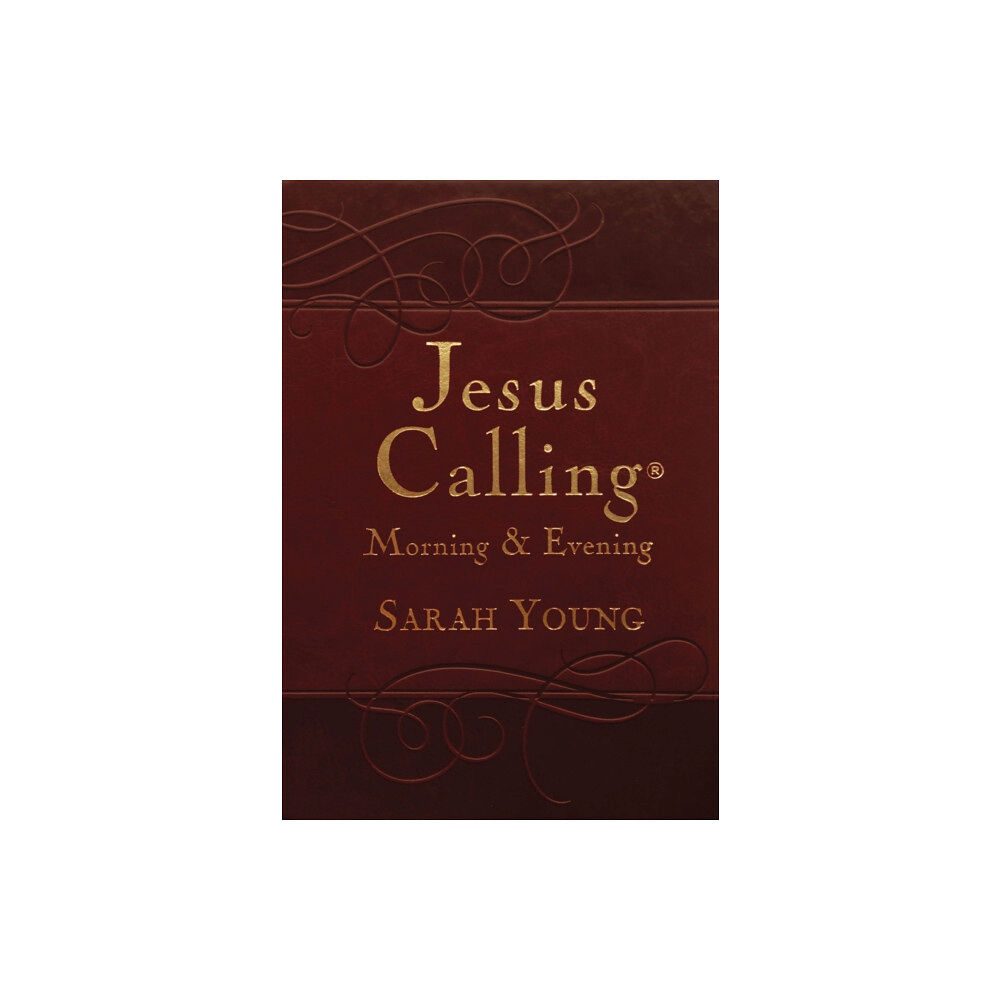 Thomas nelson publishers Jesus Calling Morning and Evening, Brown Leathersoft Hardcover, with Scripture References (inbunden, eng)