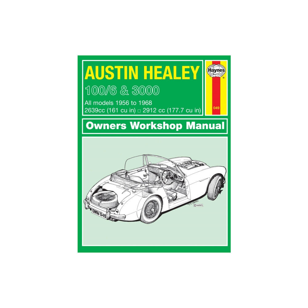 Haynes Publishing Group Austin Healey 100/6 & 3000 (56 - 68) Haynes Repair Manual (häftad, eng)