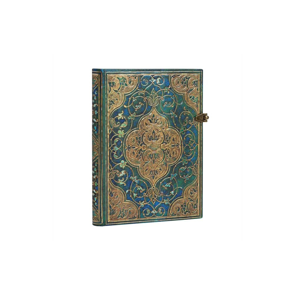 paperblanks Turquoise Chronicles Midi Lined Hardcover Journal (inbunden, eng)