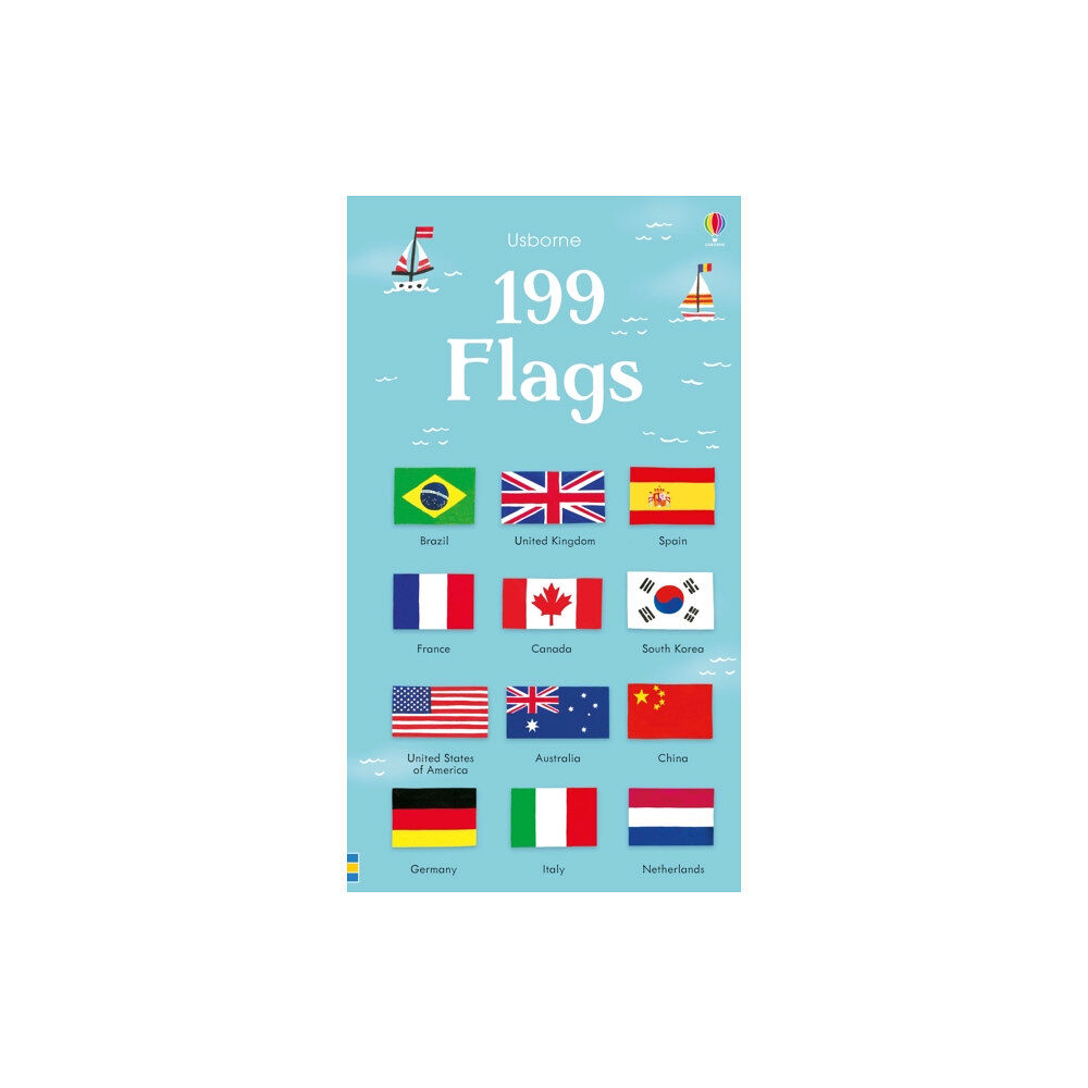 Usborne Publishing Ltd 199 Flags (bok, board book, eng)