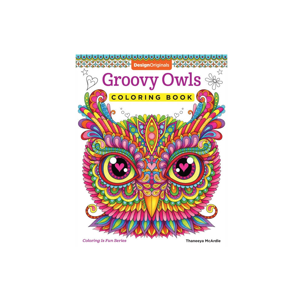 Design Originals Groovy Owls Coloring Book (häftad, eng)