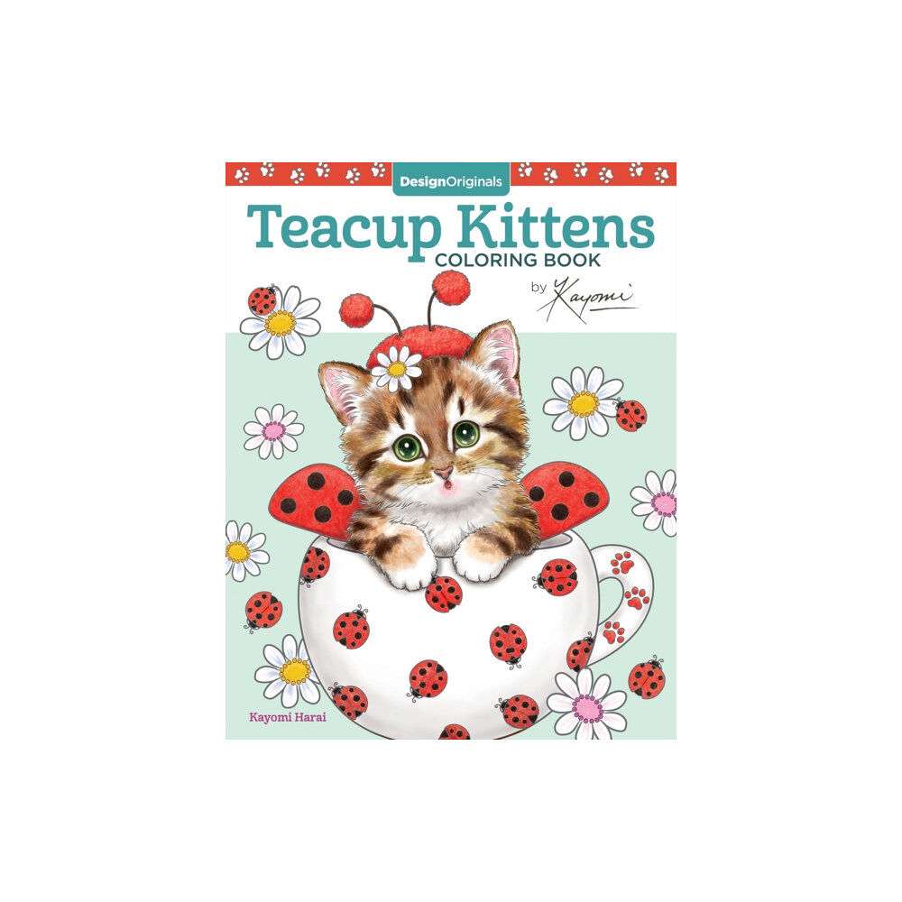 Design Originals Teacup Kittens Coloring Book (häftad, eng)