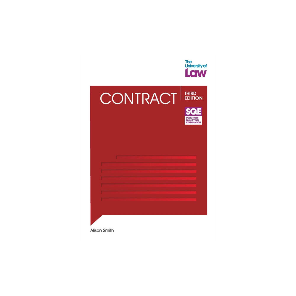 The University of Law Publishing Limited SQE - Contract 3e (häftad, eng)