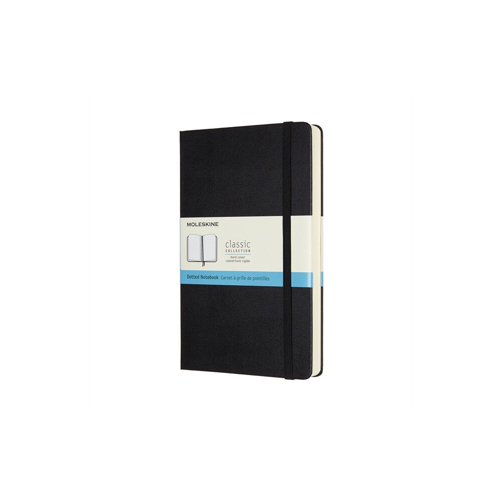 Moleskine Moleskine Expanded Large Dotted Hardcover Notebook: Black