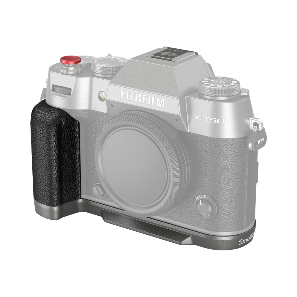 SMALLRIG SmallRig 4712 Silicone L-Shape Handle for Fujifilm X-T50 Charcoal Silver