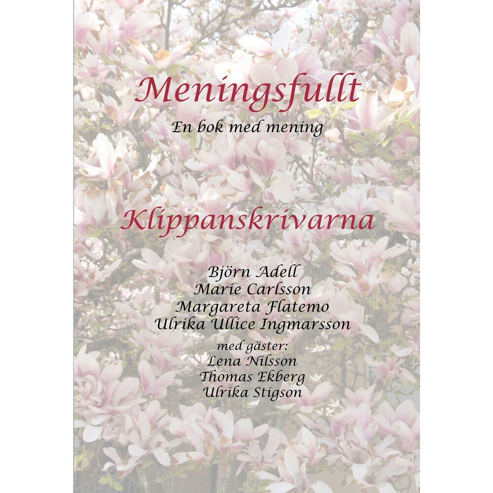 Margareta Flatemo Meningsfullt : en bok med mening - Klippanskrivarna med gäster (häftad)