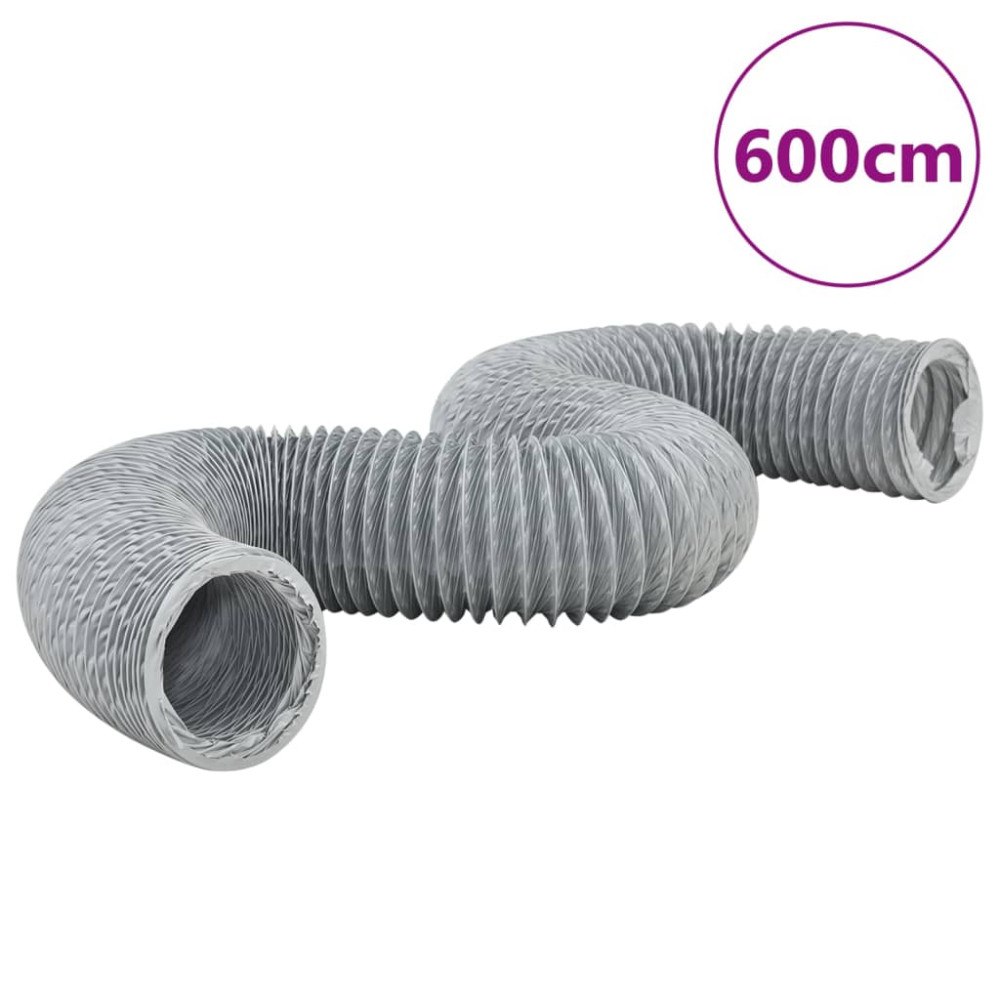 vidaXL Frånluftsslang PVC 6 m Ø15 cm