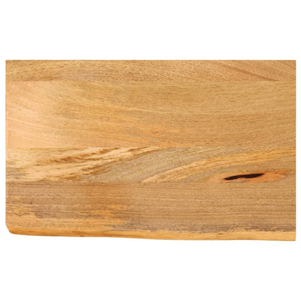 vidaXL Bordsskiva 60x40x2,5 cm levande kant massivt mangoträ