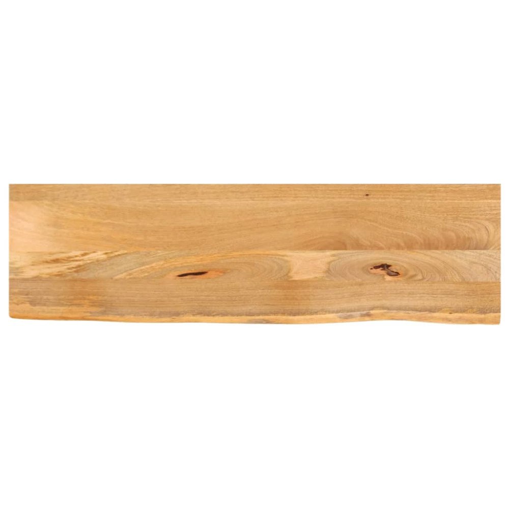 vidaXL Bordsskiva 100x40x2,5 cm levande kant massivt mangoträ