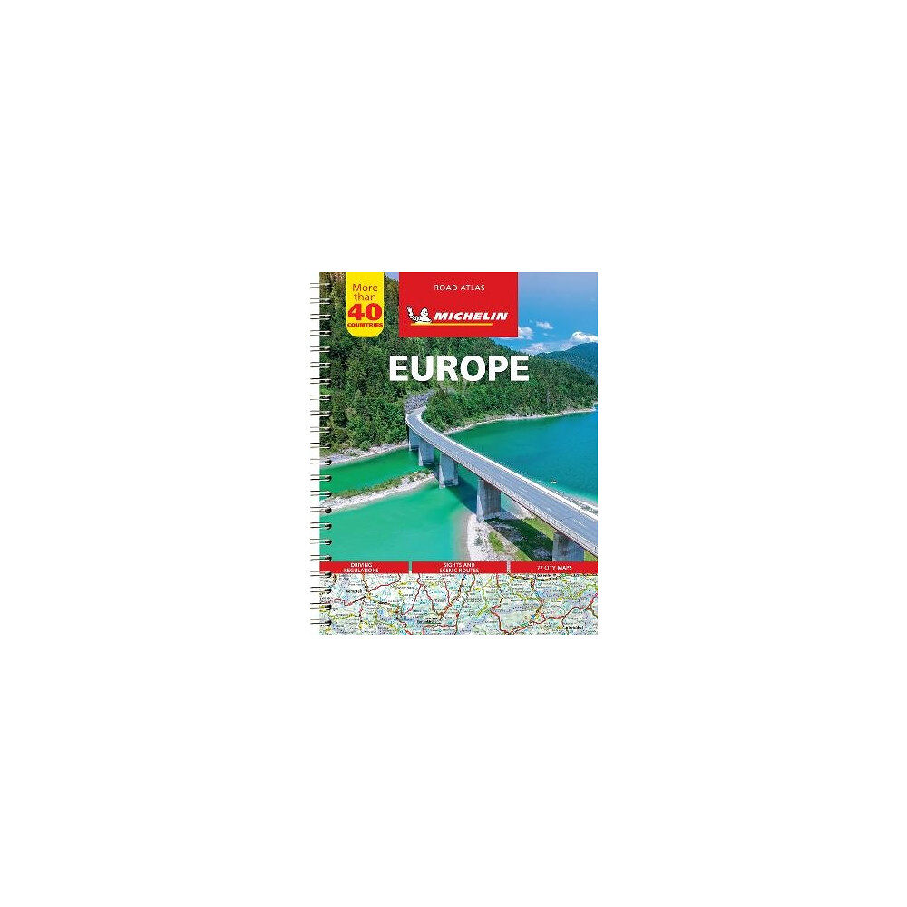 MacMillan Ltd. Europe - Tourist and Motoring Atlas (A4-Spiral) (bok, spiral, eng)