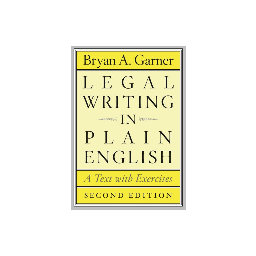 The university of chicago press Legal Writing in Plain English, Second Edition (häftad, eng)