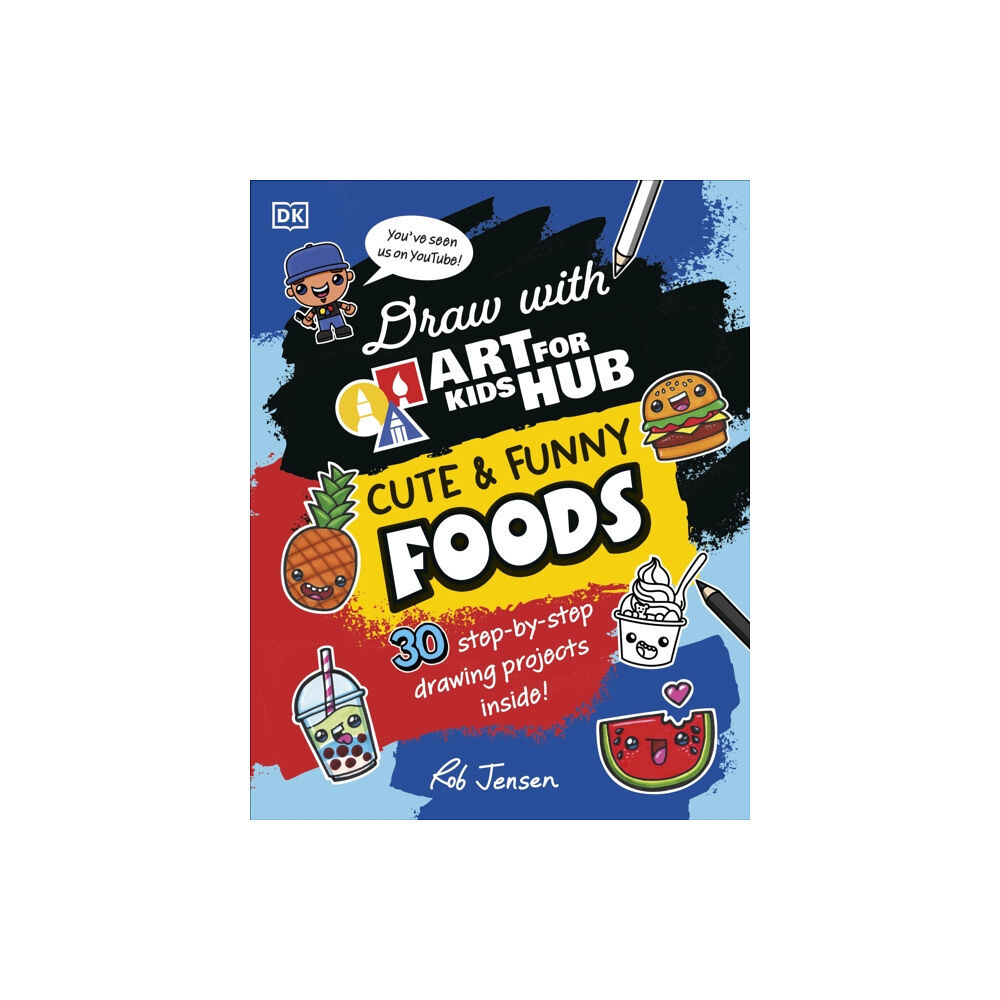 Dorling Kindersley Ltd Draw with Art for Kids Hub Cute and Funny Foods (häftad, eng)