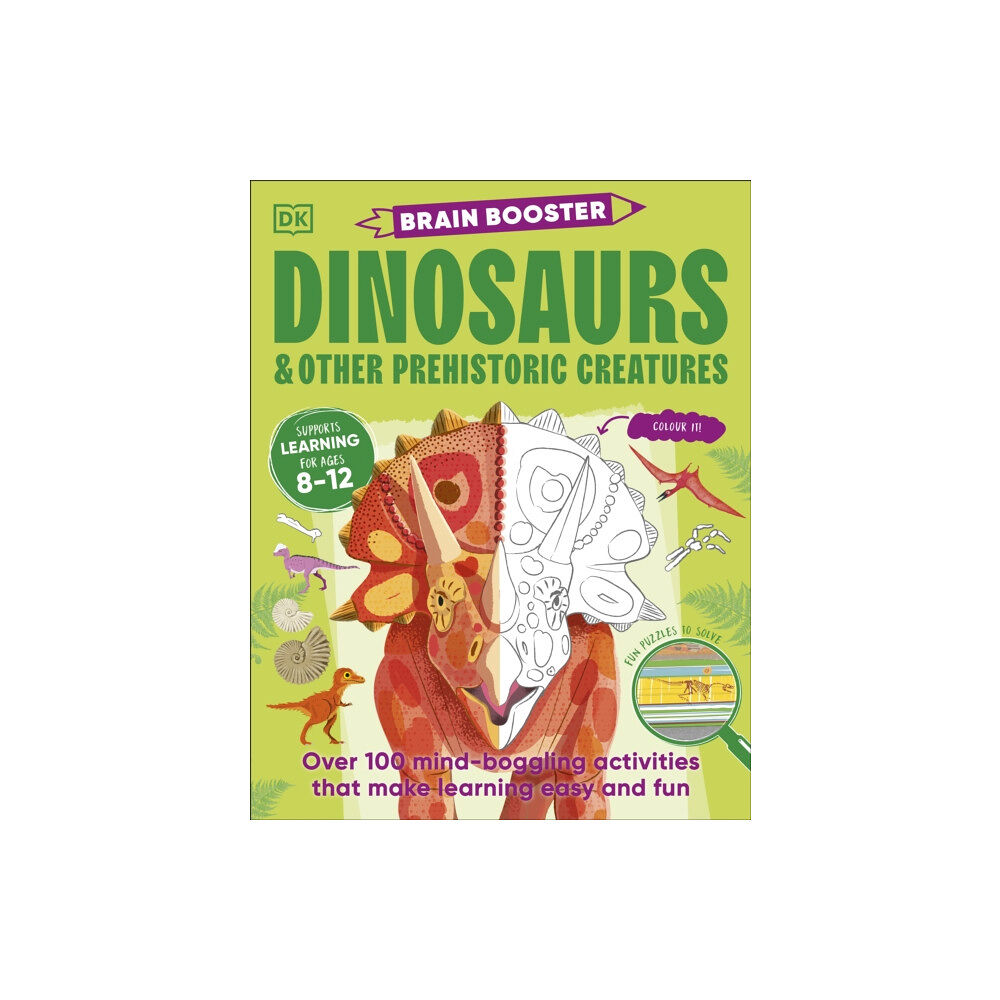 Dorling Kindersley Ltd Brain Booster Dinosaurs and Other Prehistoric Creatures (häftad, eng)