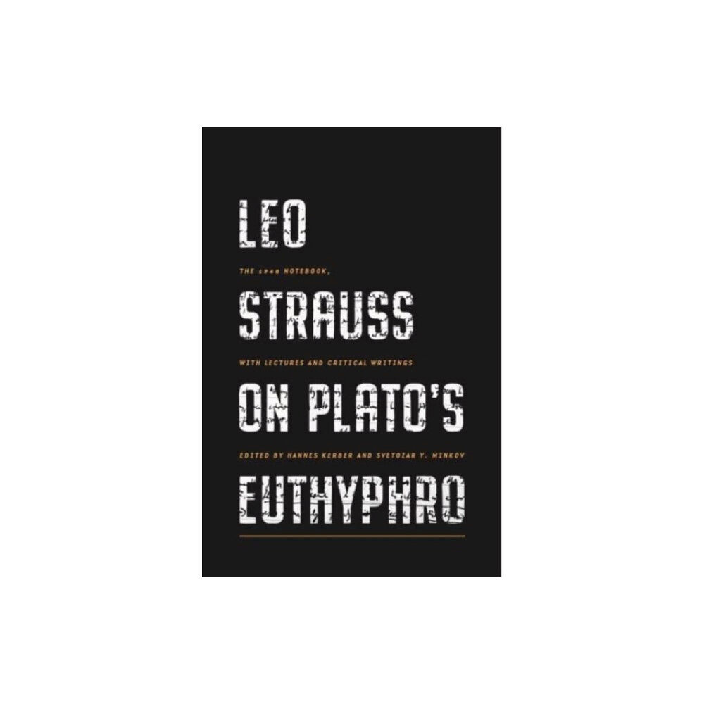 Pennsylvania State University Press Leo Strauss on Plato’s Euthyphro (häftad, eng)