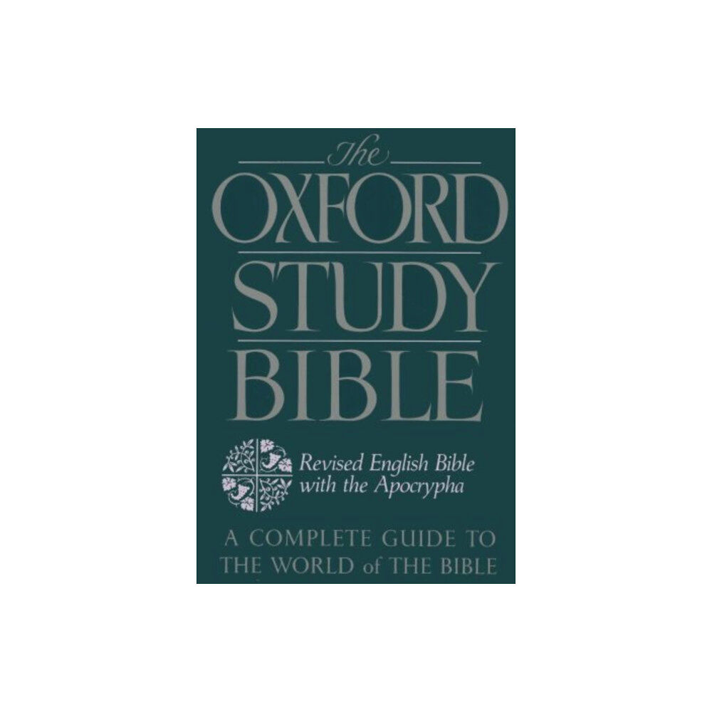 Oxford University Press Inc The Oxford Study Bible: Revised English Bible with Apocrypha (häftad, eng)