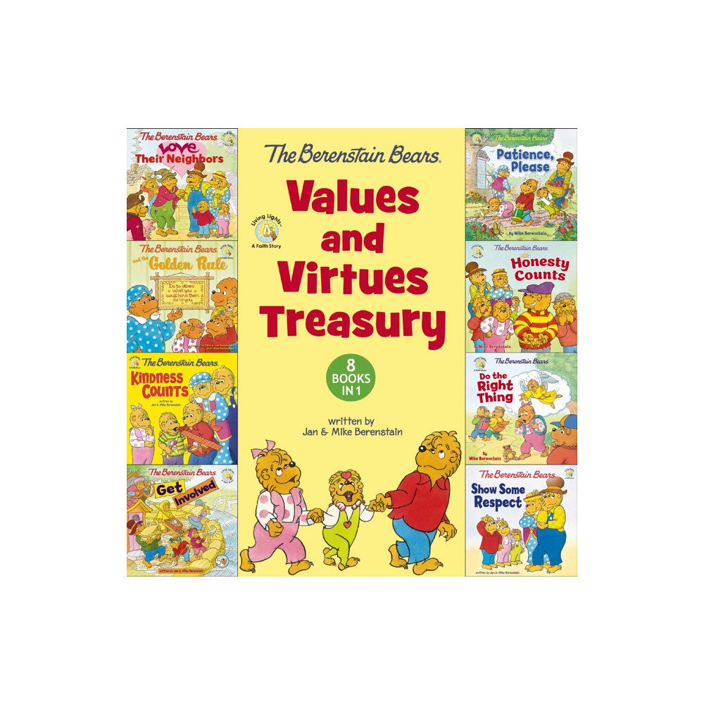 Zondervan The Berenstain Bears Values and Virtues Treasury (inbunden, eng)