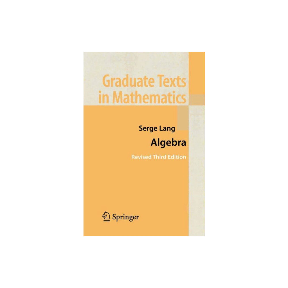 Springer-Verlag New York Inc. Algebra (inbunden, eng)