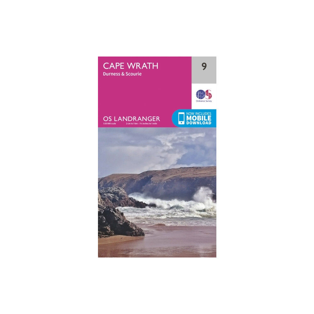 Ordnance Survey Cape Wrath, Durness & Scourie