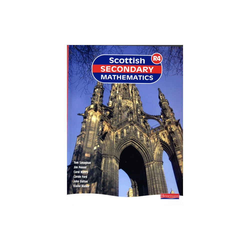 Pearson Education Limited Scottish Secondary Mathematics Red 4 Student Book (häftad, eng)