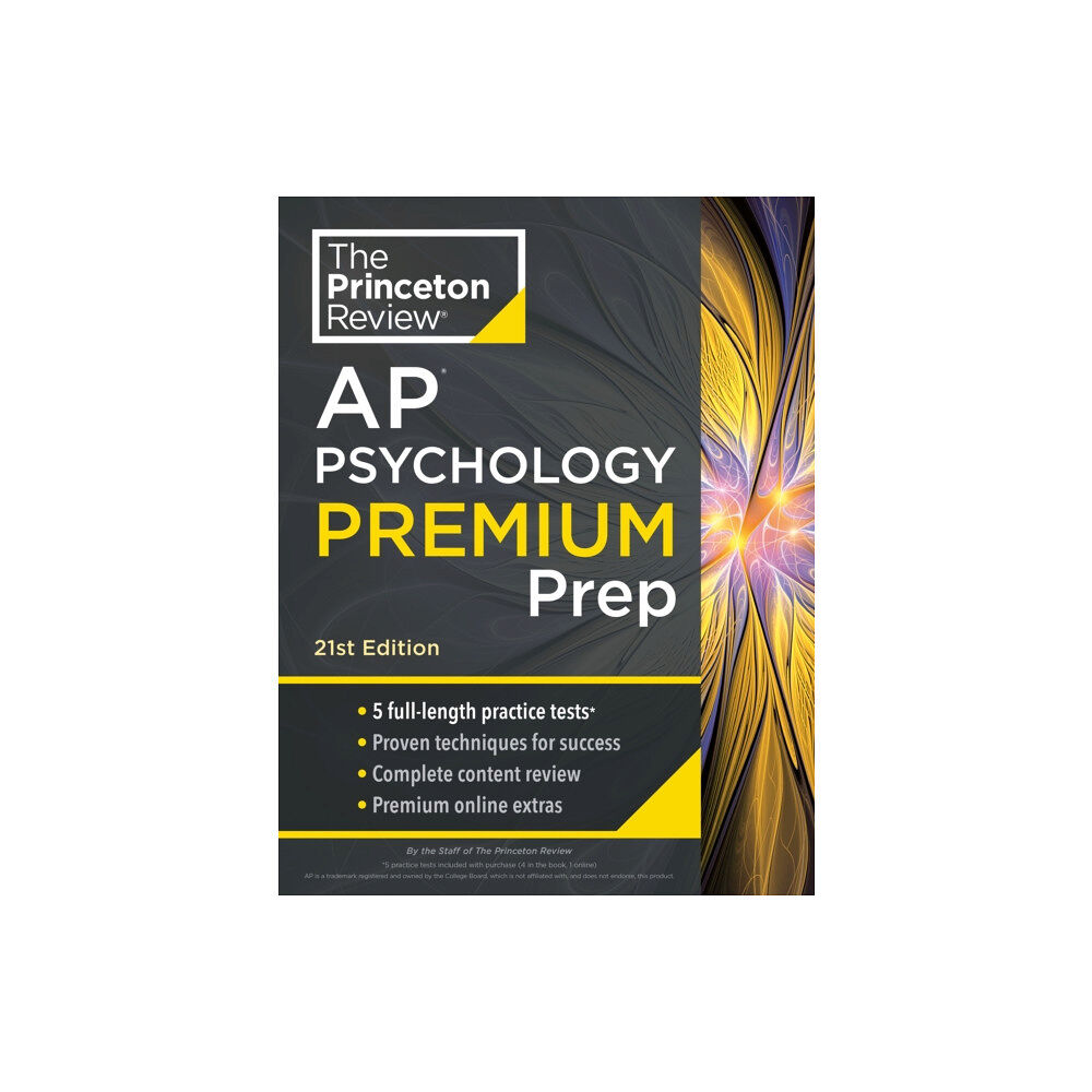 Random House USA Inc Princeton Review AP Psychology Premium Prep, 2024 (häftad, eng)