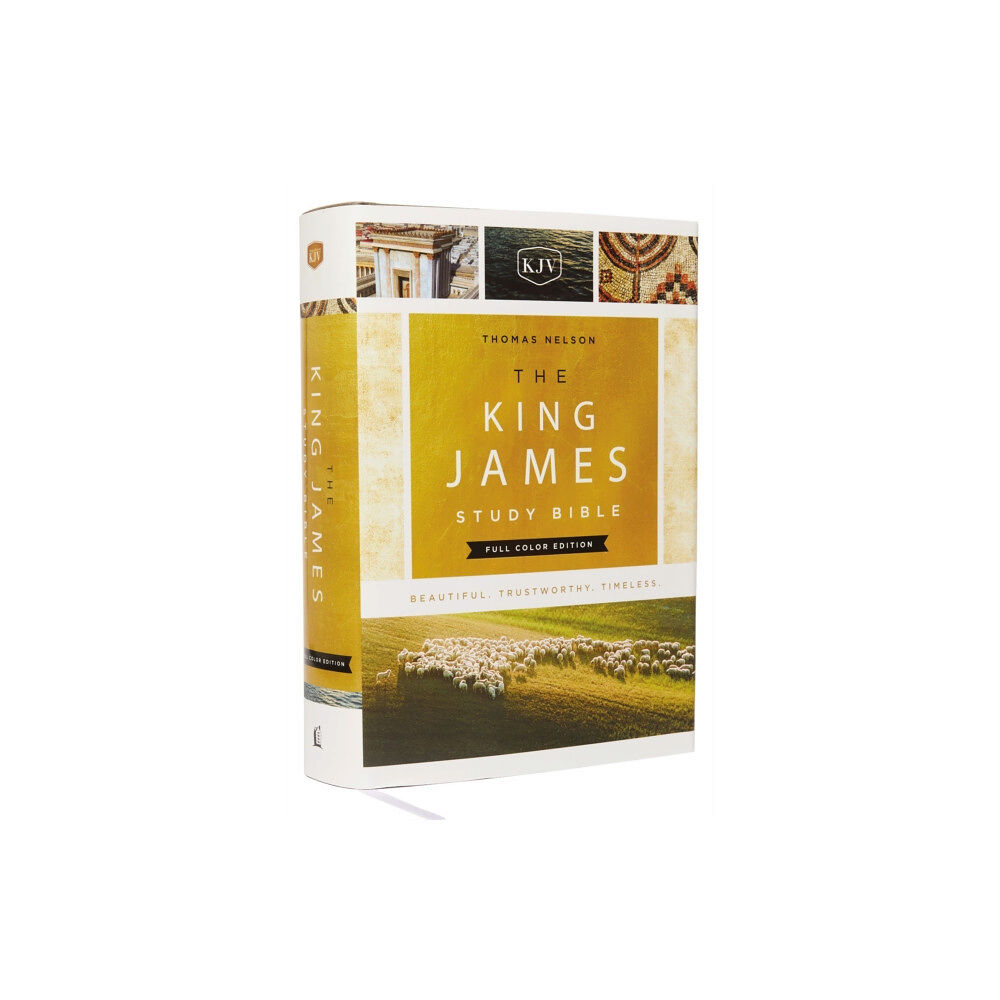 Thomas nelson publishers The King James Study Bible, Full-Color Edition, Cloth-bound Hardcover, Red Letter (inbunden, eng)