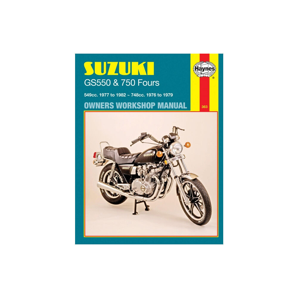 Haynes Publishing Group Suzuki GS550 (77 - 82) & GS750 Fours (76 - 79) Haynes Repair Manual (häftad, eng)