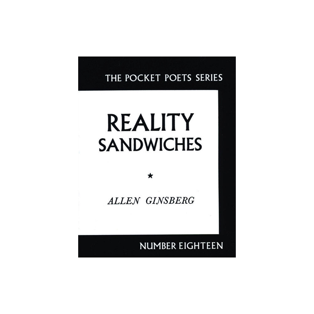 City Lights Books Reality Sandwiches (häftad, eng)