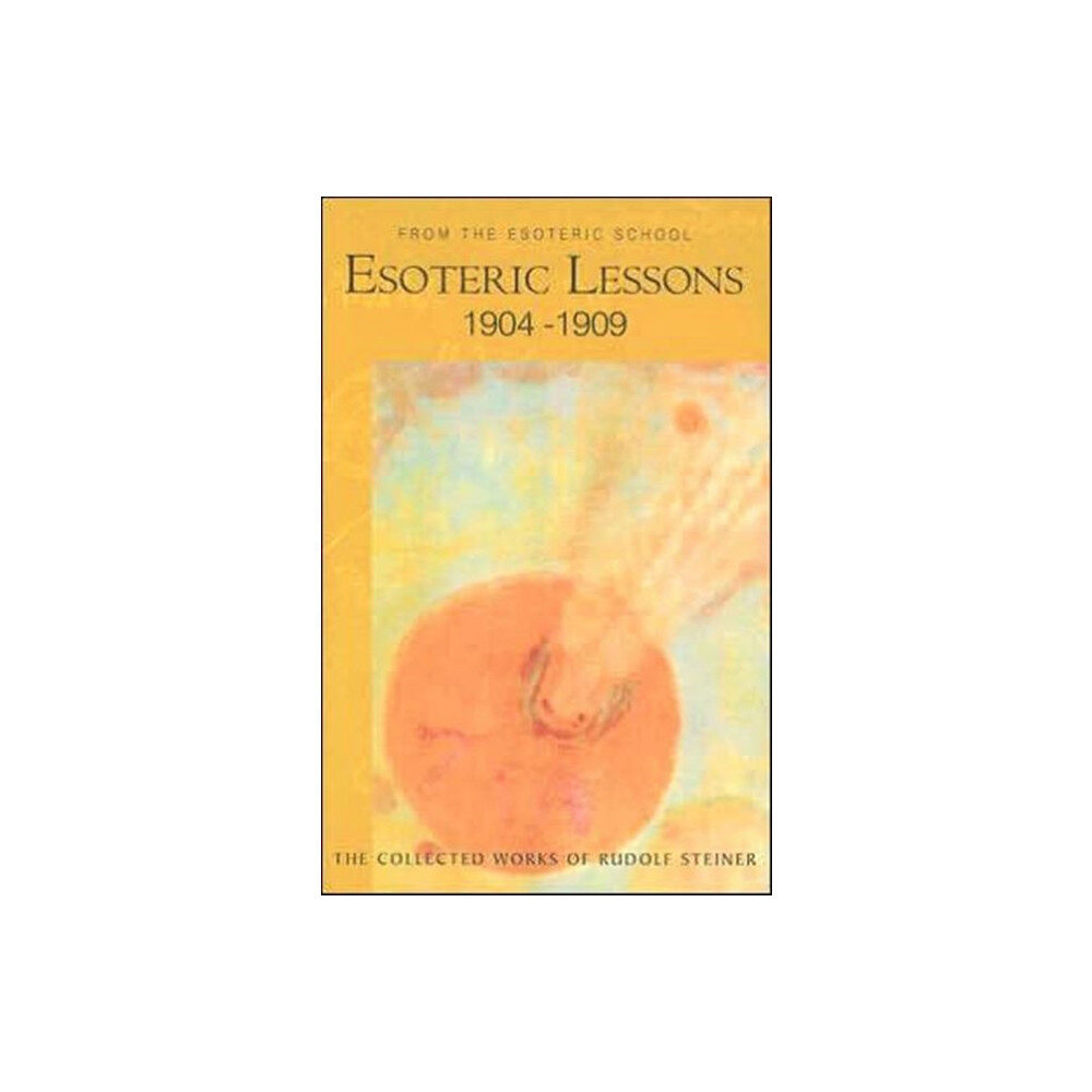 Anthroposophic Press Inc Esoteric Lessons (häftad, eng)