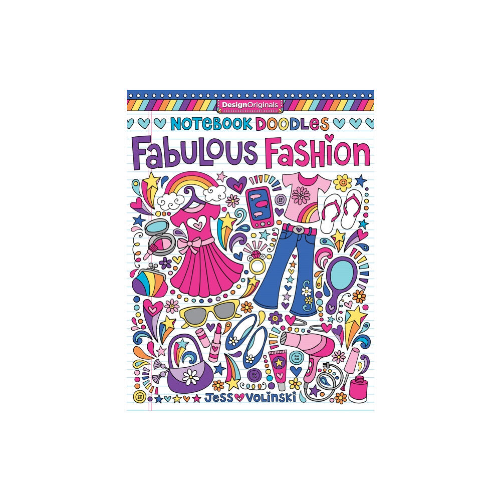 Design Originals Notebook Doodles Fabulous Fashion (häftad, eng)