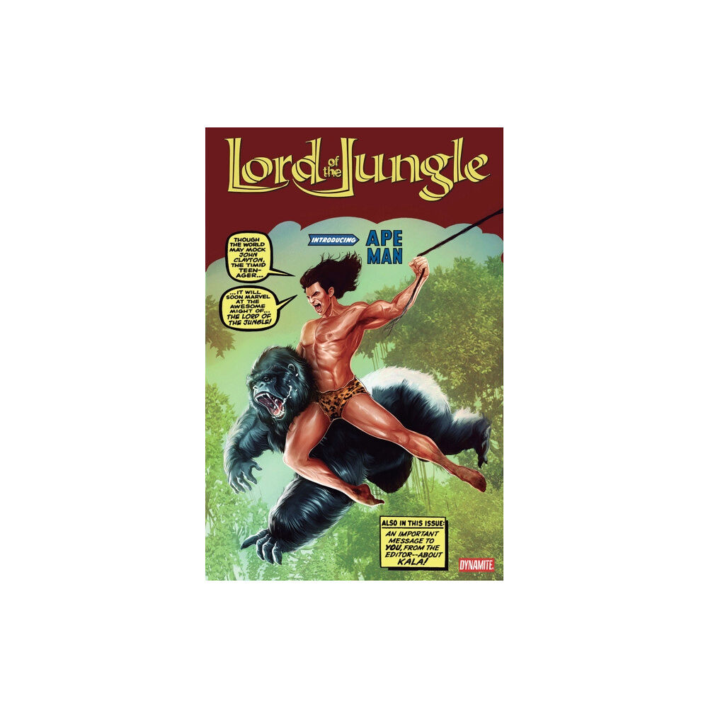 Dynamite Entertainment Lord of the Jungle (häftad, eng)