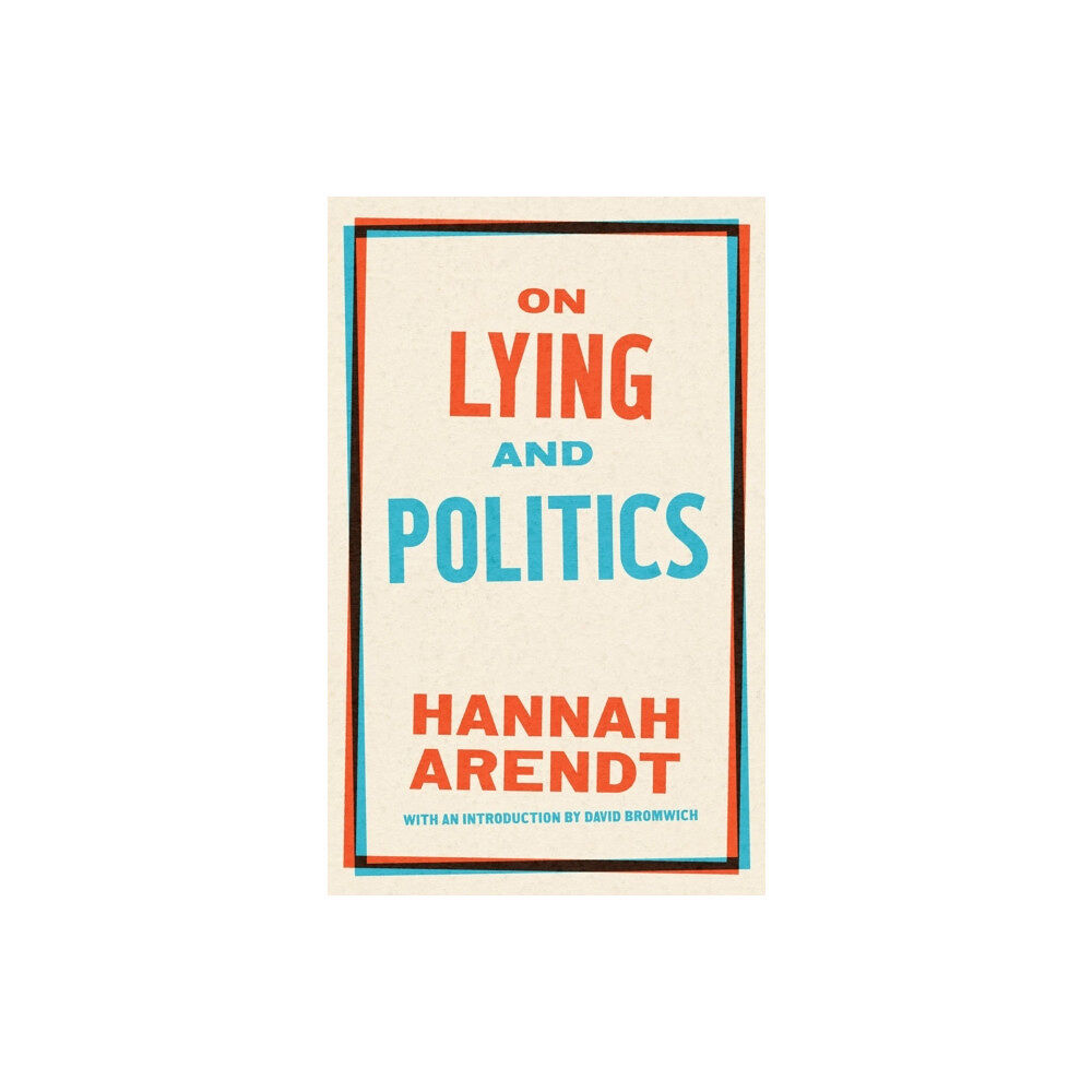 The Library of America On Lying and Politics (häftad, eng)