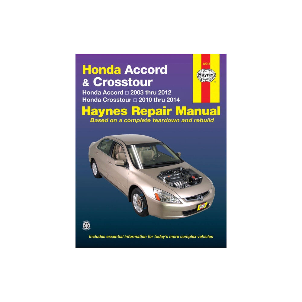 Haynes Manuals Inc Honda Accord (2003-2012) & Crosstour (2010-2014) Haynes Repair Manual (USA) (häftad, eng)