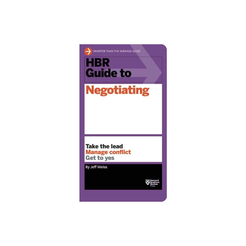 Harvard Business Review Press HBR Guide to Negotiating (HBR Guide Series) (häftad, eng)