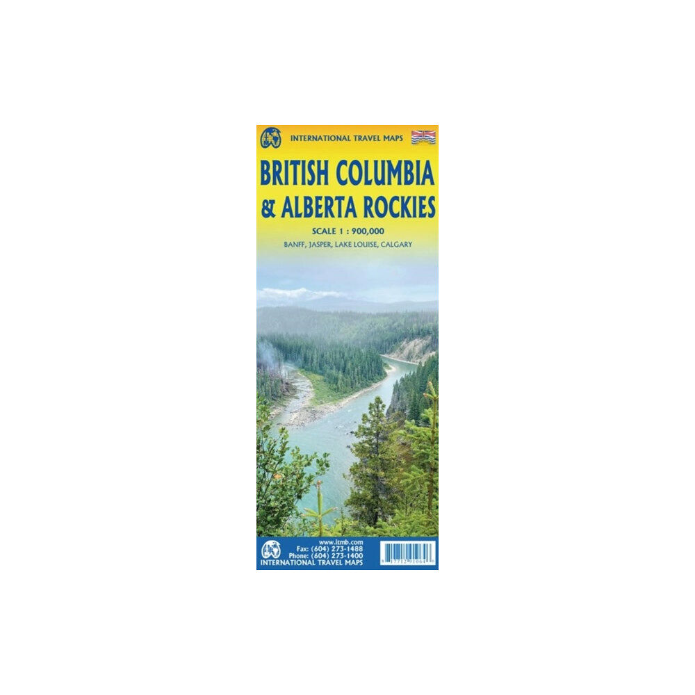 ITMB Publishing British Columbia & Alberta Rockies