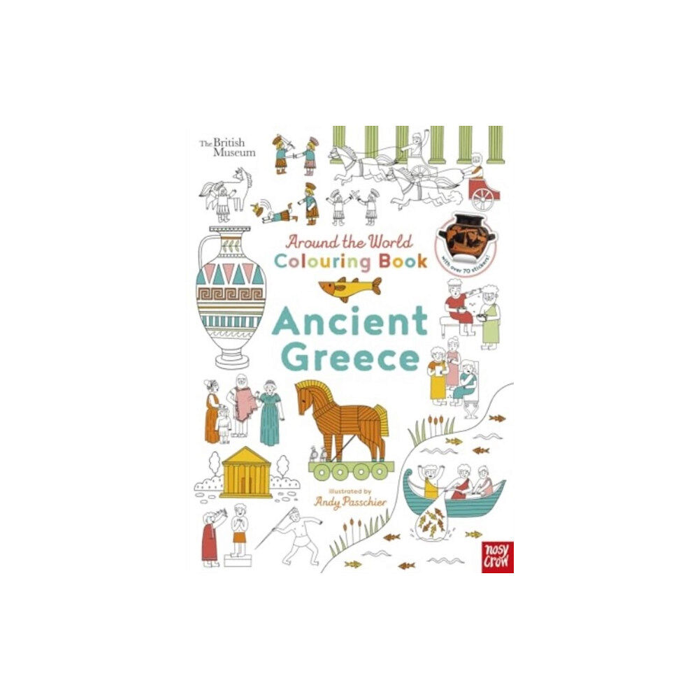 Nosy Crow Ltd British Museum: Around the World Colouring: Ancient Greece (häftad, eng)