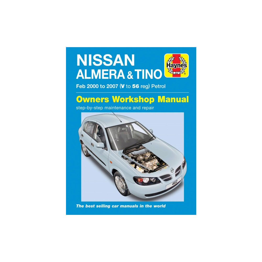 Haynes Publishing Group Nissan Almera & Tino Petrol (Feb 00 - 07) Haynes Repair Manual (häftad, eng)