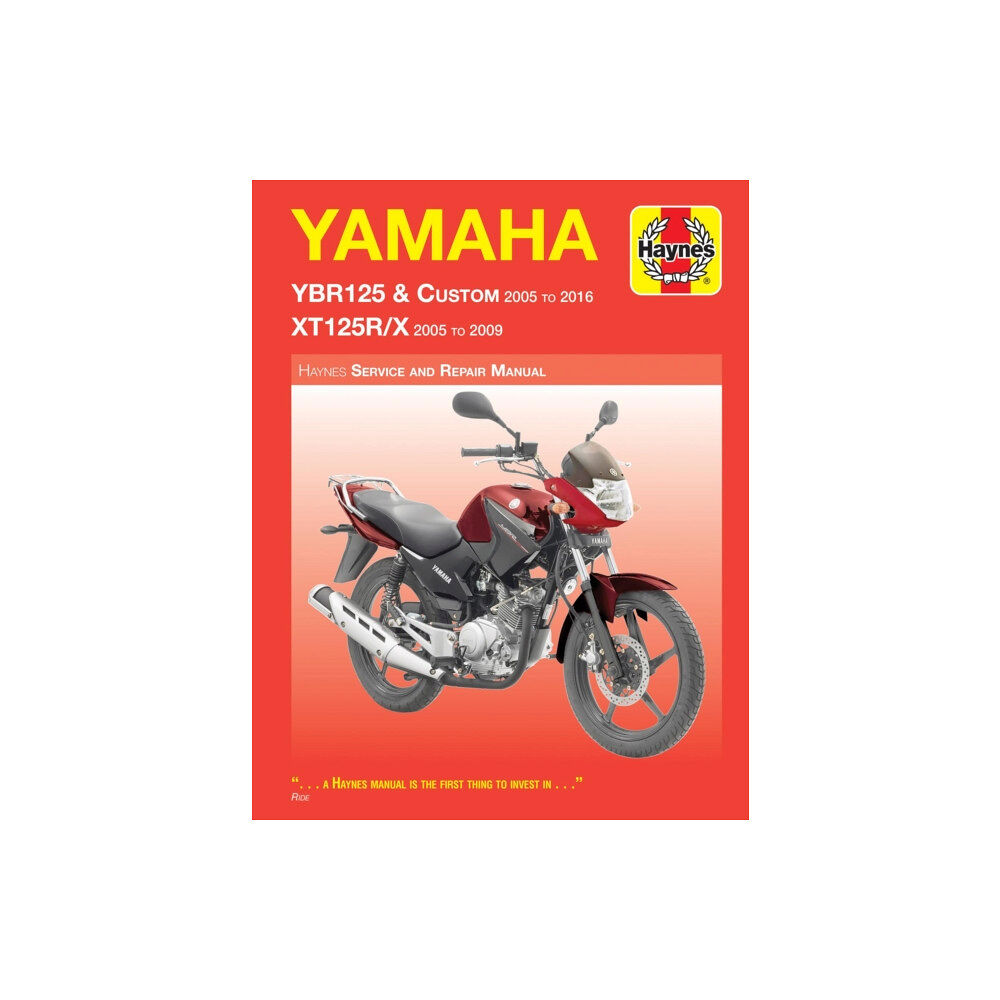 Haynes Publishing Group Yamaha YBR125 (05 - 16) & XT125R/X (05 - 09) Haynes Repair Manual (häftad, eng)