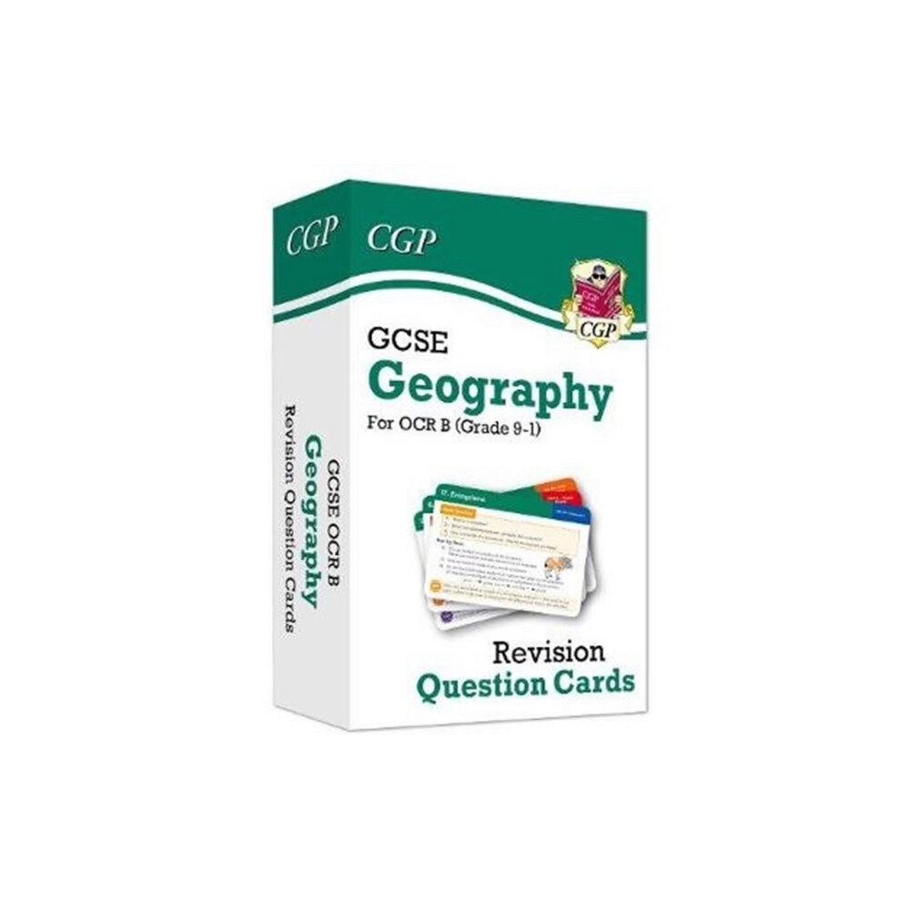 Coordination Group Publications Ltd (CGP) GCSE Geography OCR B Revision Question Cards (inbunden, eng)