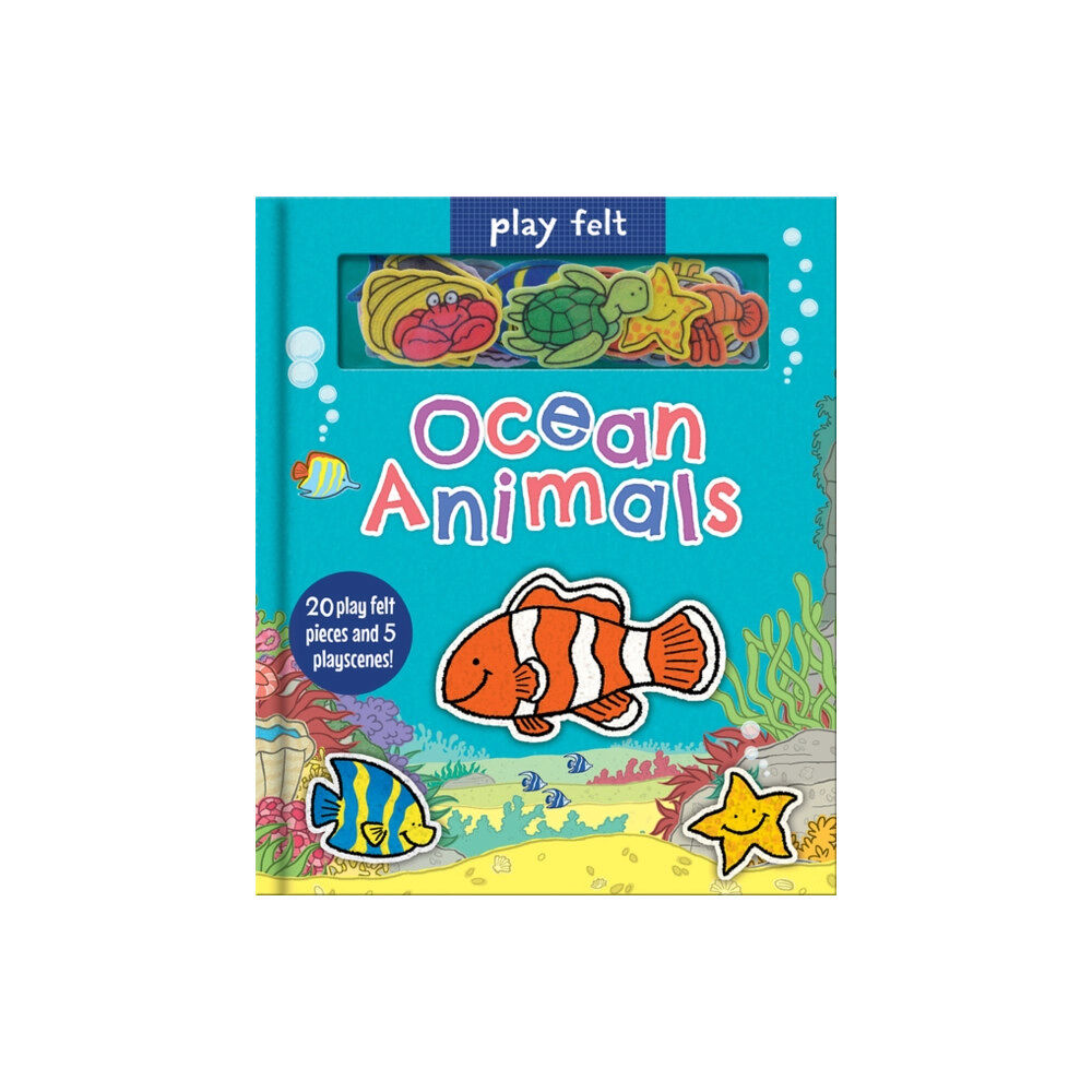 Gemini Books Group Ltd Play Felt Ocean Animals - Activity Book (inbunden, eng)