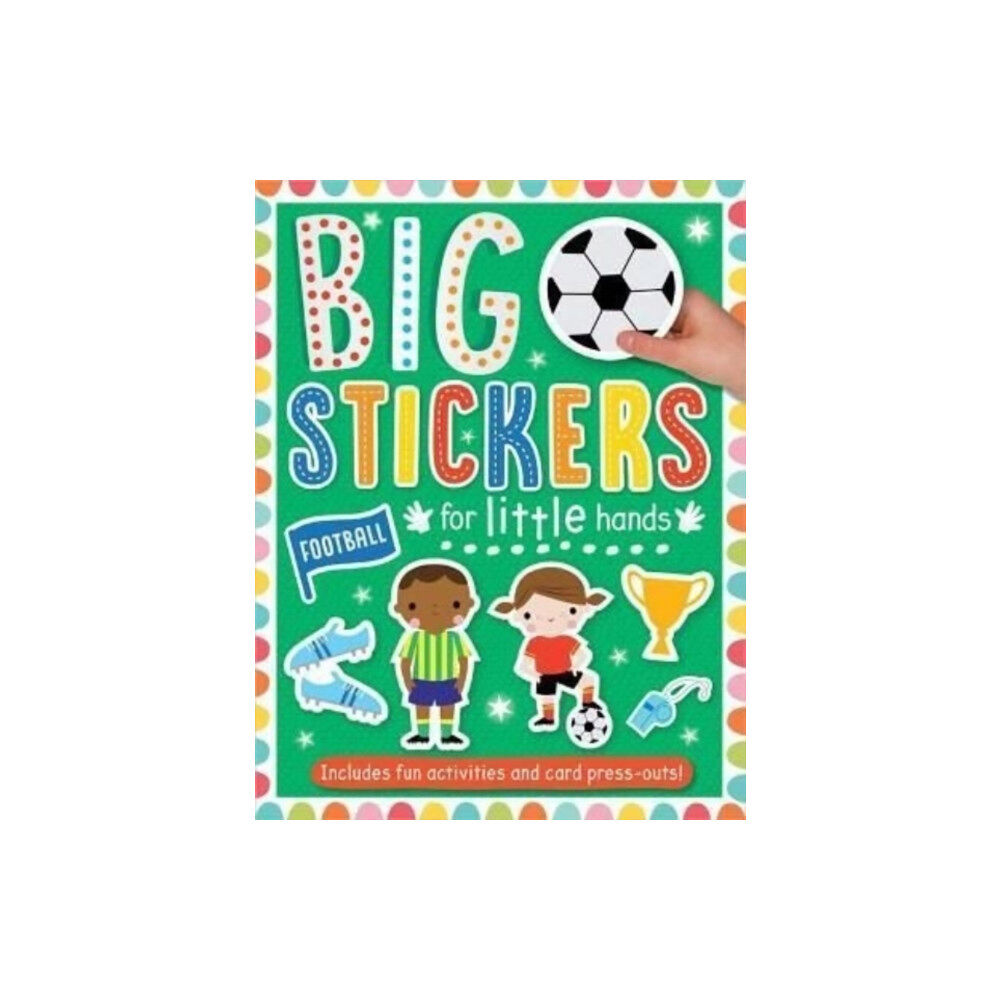 MAKE BELIEVE IDEAS Big Stickers for Little Hands Football (häftad, eng)