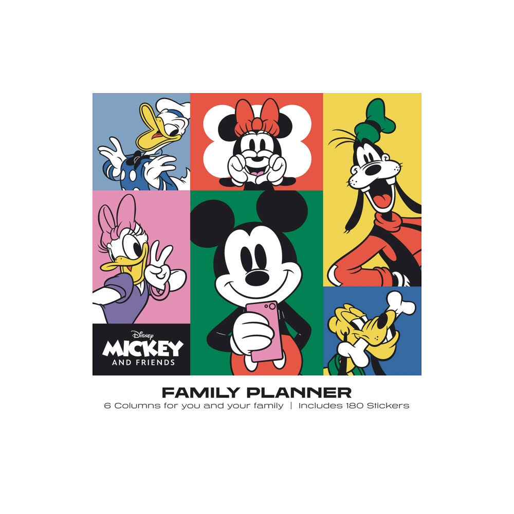 Pyramid International Mickey/Minnie Mouse Family Planner (häftad, eng)