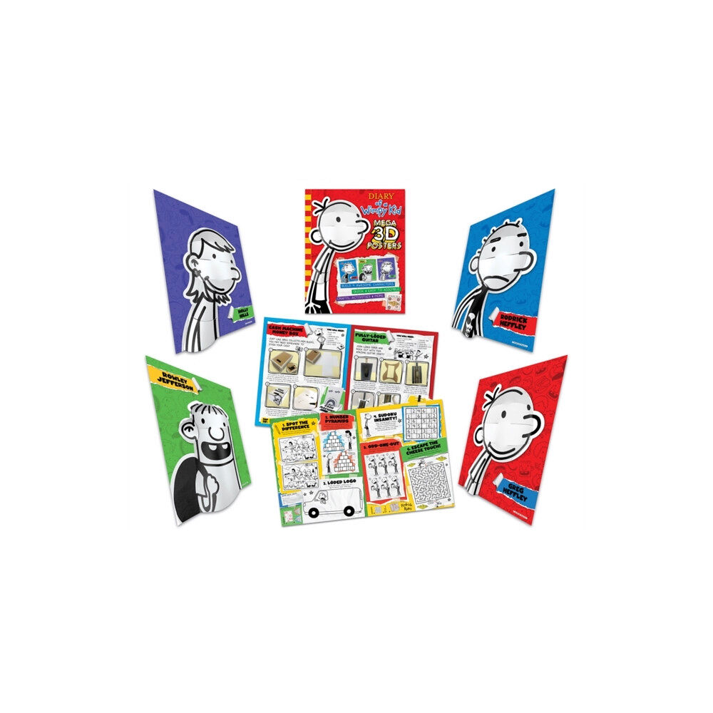 Bonnier Books Ltd Diary of a Wimpy Kid: Pop Heads - 3D Crafts (häftad, eng)