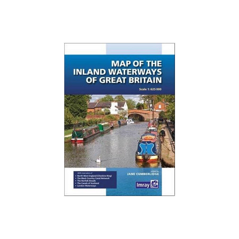 Imray, Laurie, Norie & Wilson Ltd Map of the Inland Waterways of Great Britain (häftad, eng)