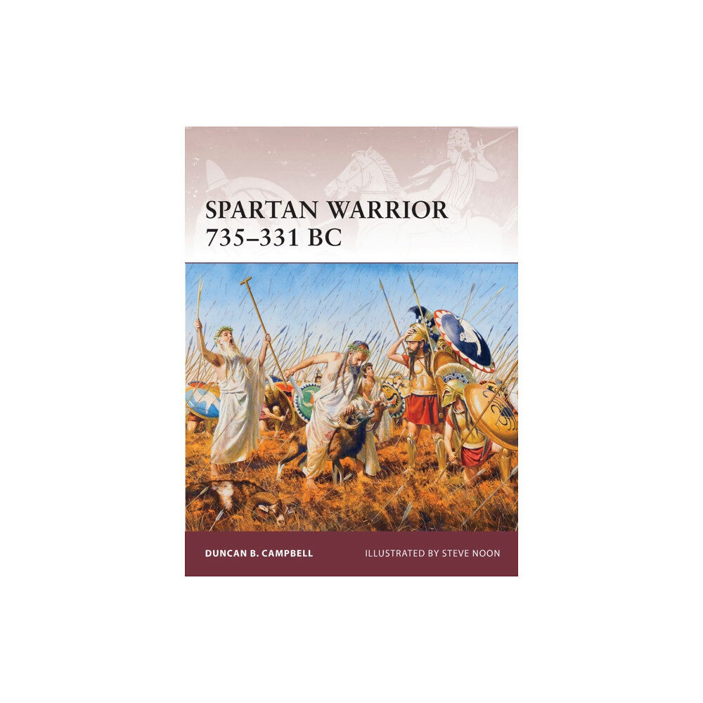 Bloomsbury Publishing PLC Spartan Warrior 735–331 BC (häftad, eng)