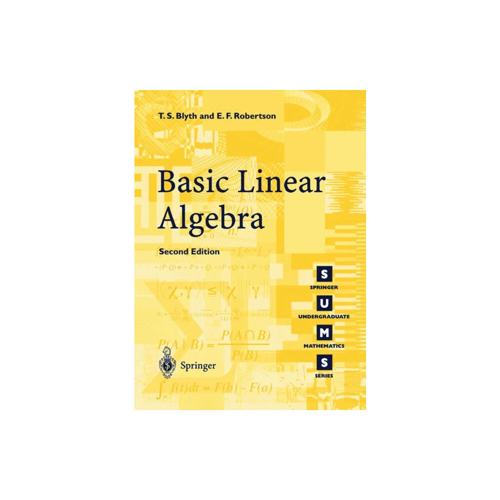 Springer London Ltd Basic Linear Algebra (häftad, eng)