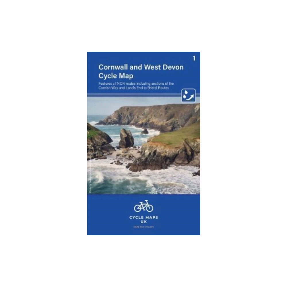 Cordee Cornwall & West Devon Cycle Map 1