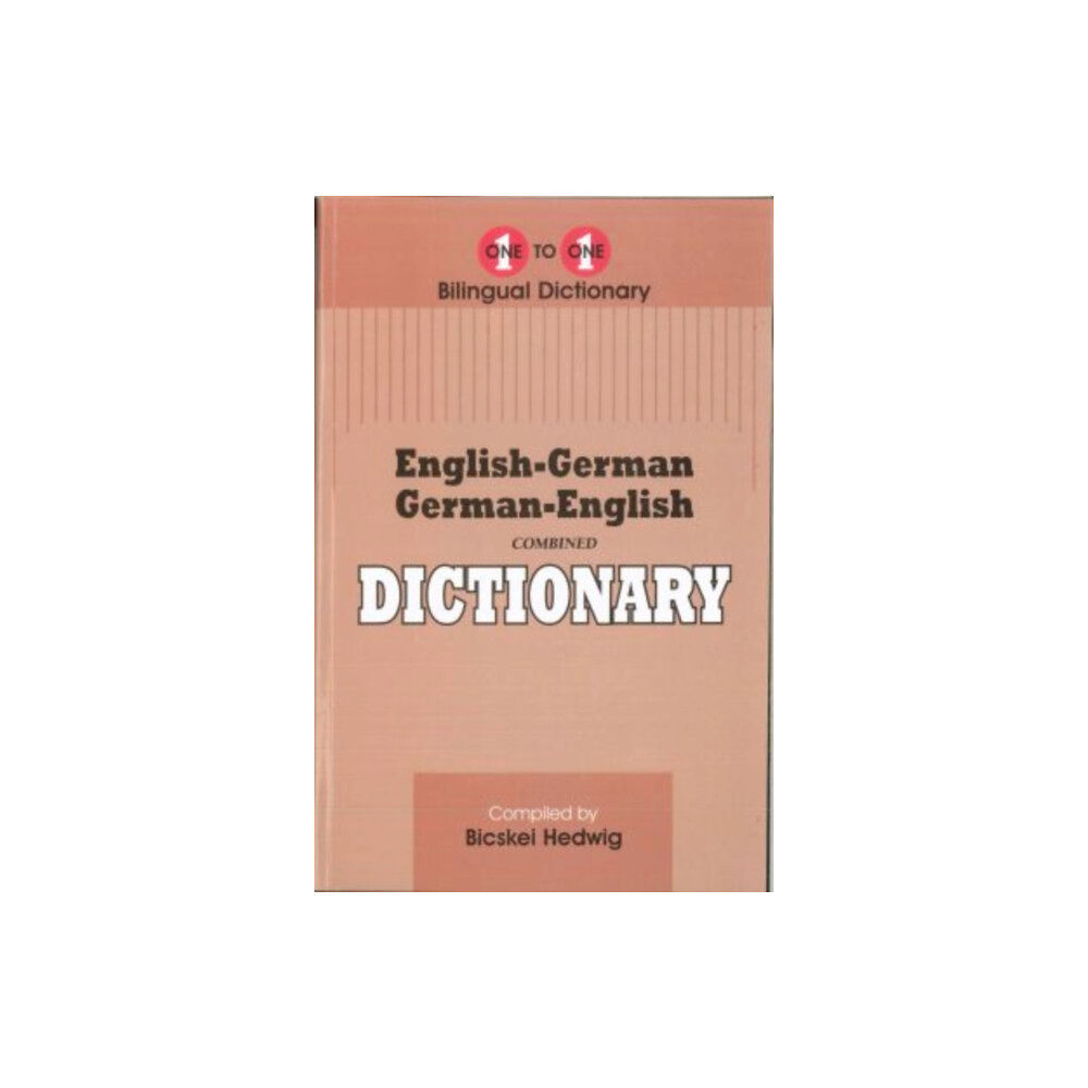 IBS Books English-German & German-English One-to-One Dictionary (häftad, eng)